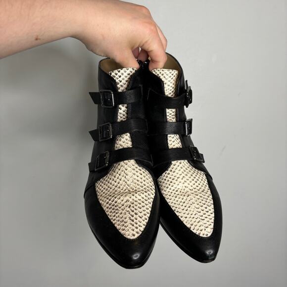 Jimmy Choo Python Marlin Texture Boot - Picture 2 of 10